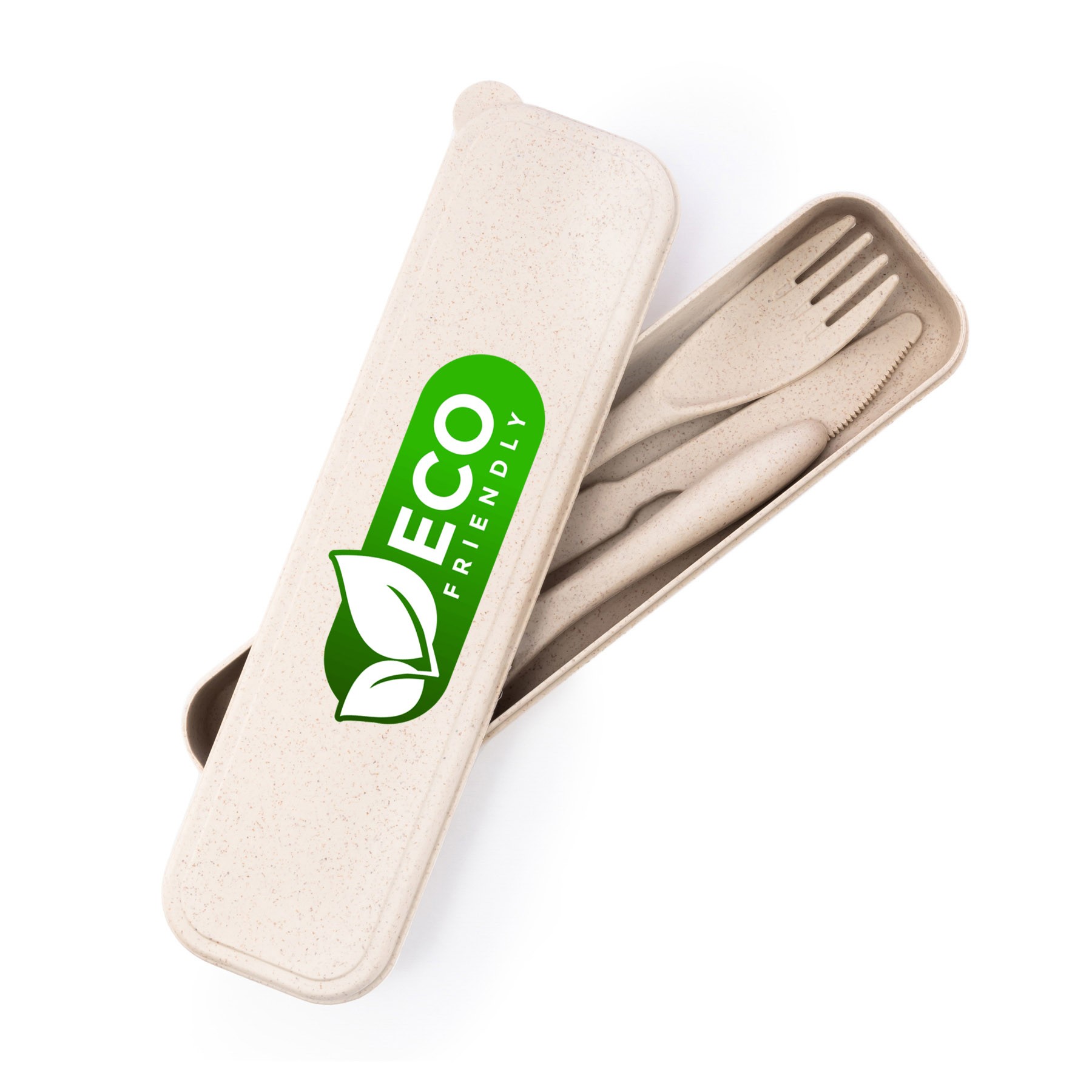 logo bamboo cutlery