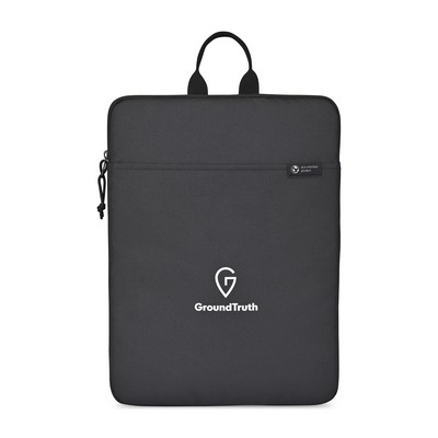 Renew Recycled rPET 16" Laptop Sleeve - AWARE™ - Black