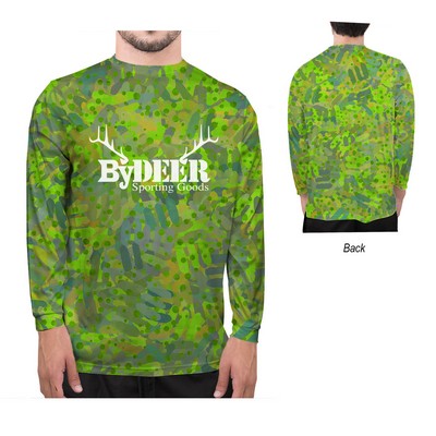 UPF 30+ Fully Sublimated Long Sleeve Tee