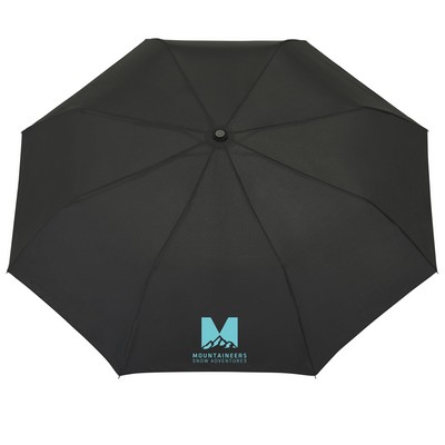 42" Recycled Folding Auto Open Umbrella