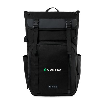 Timbuk2 City Compass Recycled Polyester Tech Flap Pack - Jet Black