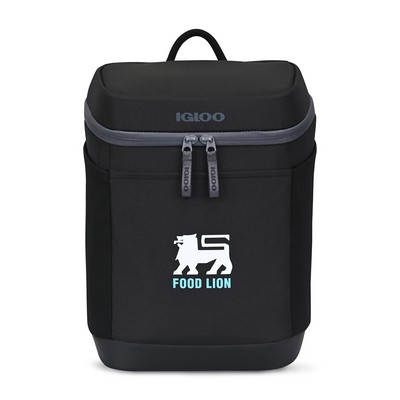 Igloo® Day Chiller Backpack 12 Can Soft Cooler - Black