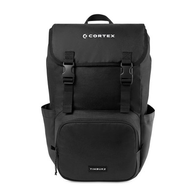 Timbuk2 City Compass Recycled Polyester Flap Backpack - Jet Black