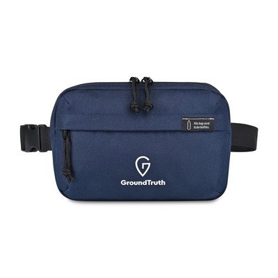 Renew Recycled rPET Waist Pack - AWARE™ - Navy