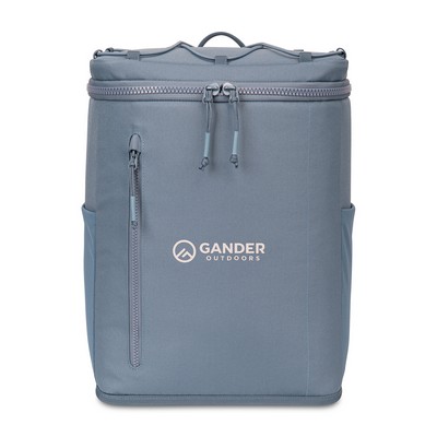 Acadia Recycled rPET Backpack Cooler - Basalt